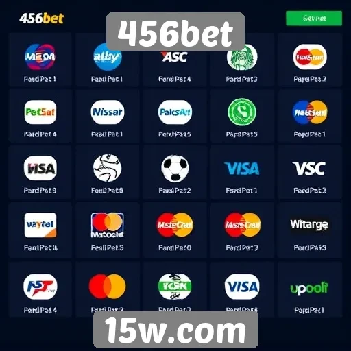 Métodos de pagamento disponíveis no 456bet